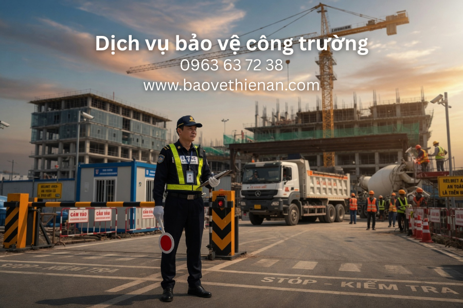 Dịch Vụ Bảo Vệ Công Trường Xây Dựng Uy Tín