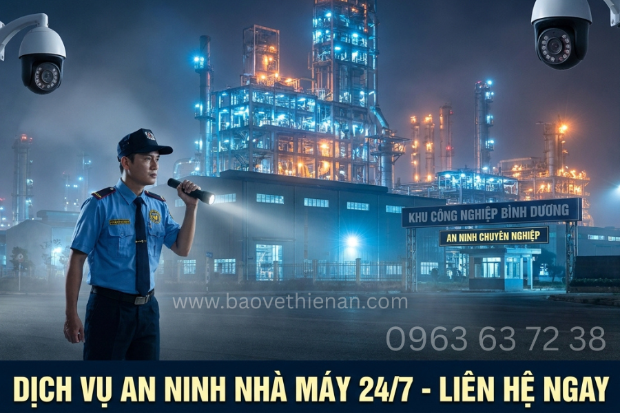 Dịch vụ bảo vệ nhà máy Bình Dương