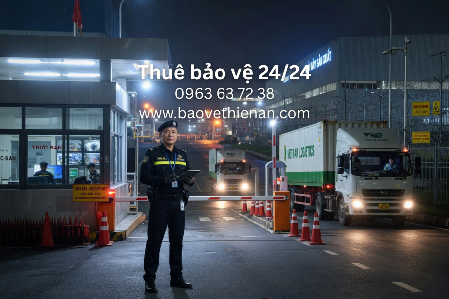 Giá Thuê Bảo Vệ 24/24 Theo Tháng Mới Nhất