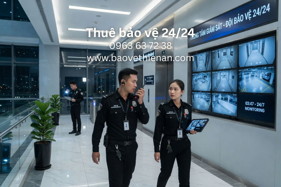 Giá Thuê Bảo Vệ 24/24 Theo Tháng Mới Nhất