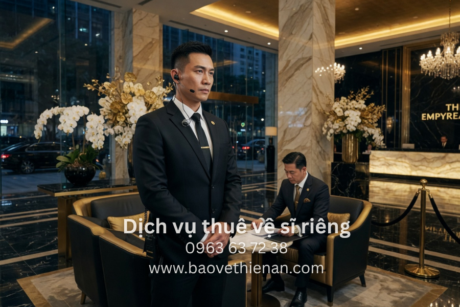 Giá thuê vệ sĩ riêng bao nhiêu 1 ngày? Cập nhật mới nhất