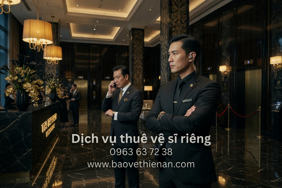 Giá thuê vệ sĩ riêng bao nhiêu 1 ngày? Cập nhật mới nhất