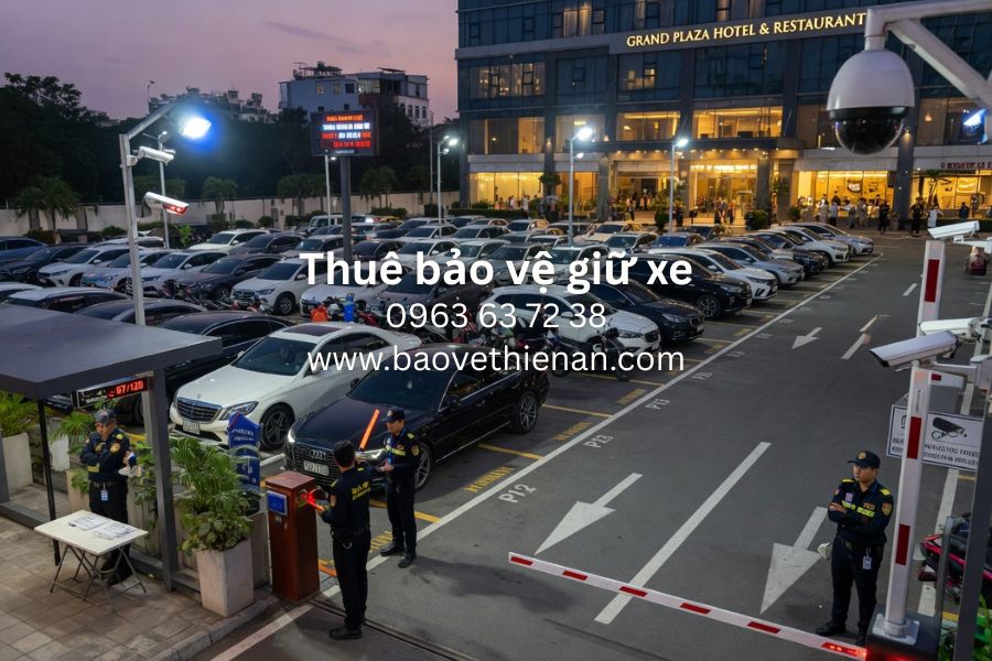Thuê Bảo Vệ Giữ Xe Cho Nhà Hàng, Khách Sạn