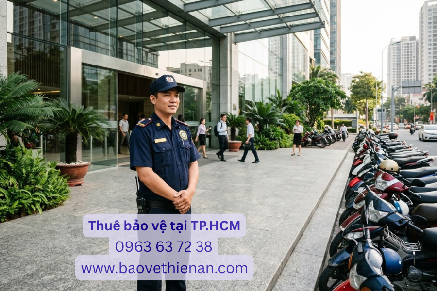 Thuê bảo vệ tại TP.HCM giá bao nhiêu một tháng?