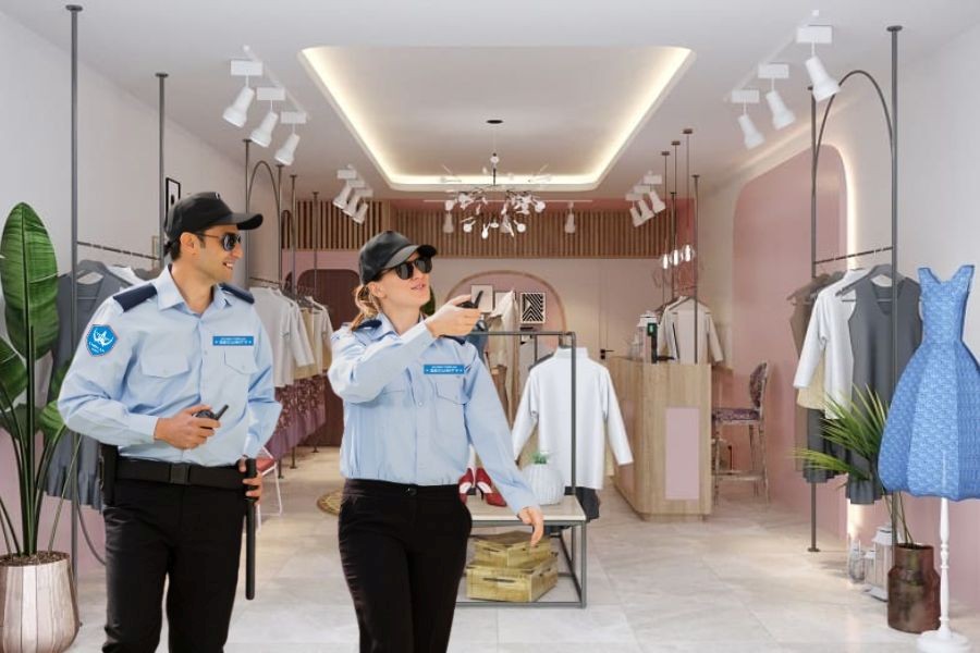 Dịch vụ bảo vệ shop thời trang – Chống trộm và hỗ trợ khách hàng